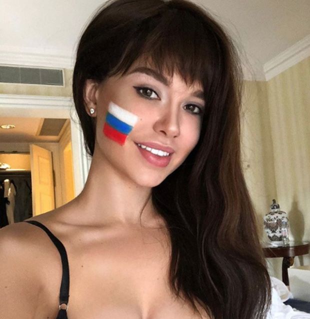 Мария Лиман - самая красивая русская болельщица по версии зарубежных СМИ